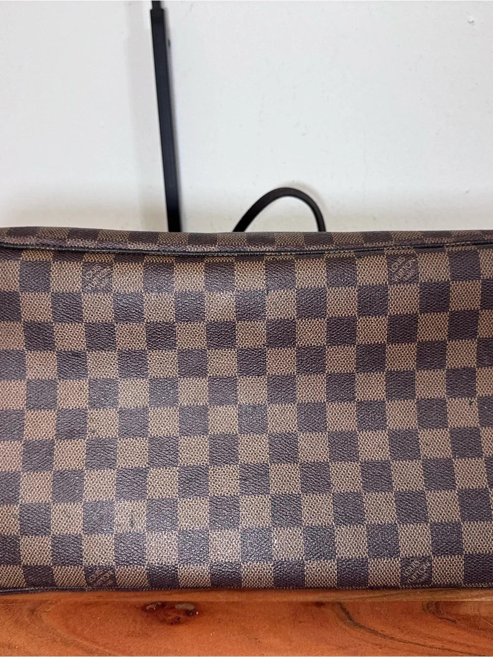 Louis Vuitton Neverfull GM Damier Ebene Coated Canvas